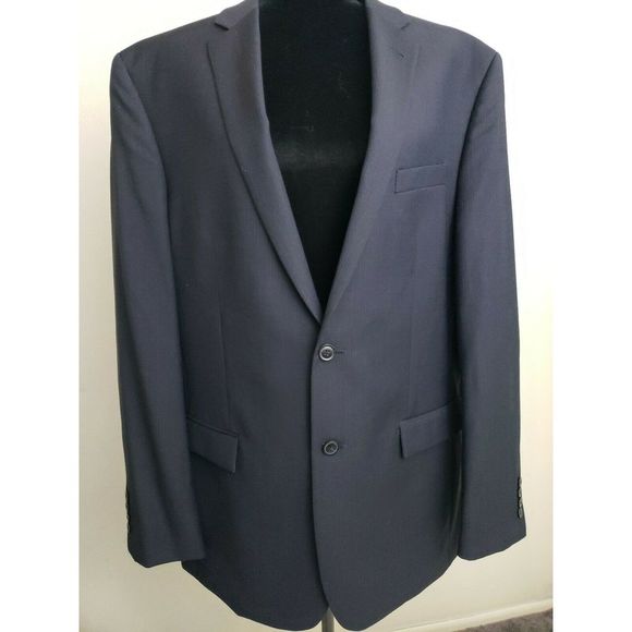 Egara Other - EGARA Charcoal Gray Slim Fit Wool Mens Suit 40L